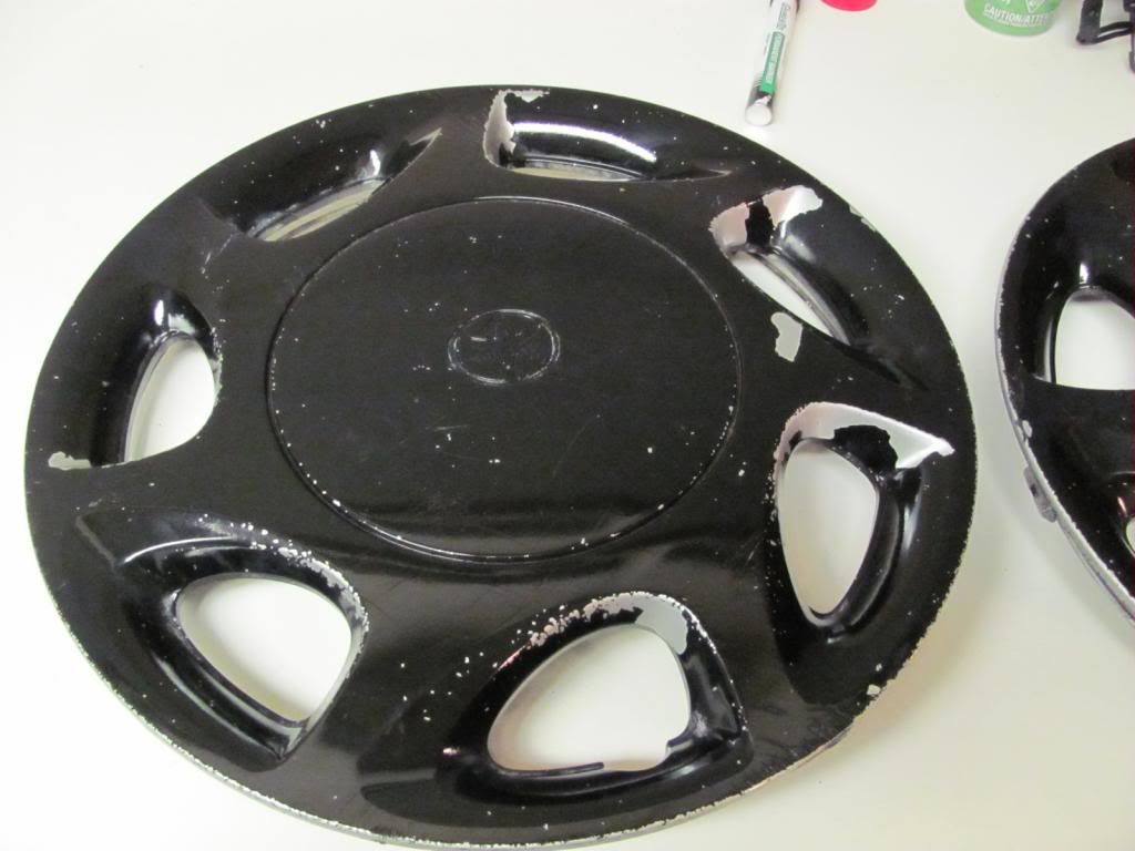 Plastic Hubcap Restore and Paint using Duplicolor • How to Paint Your